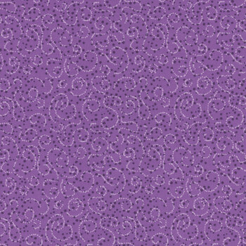 Plum Petals C15645-VIOLET by Diane Labombarbe for Riley Blake Designs, Image