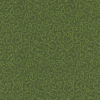 Plum Petals C15645-GREEN by Diane Labombarbe for Riley Blake Designs, Image