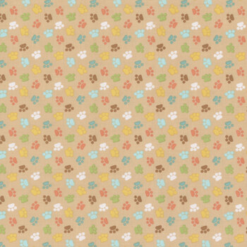 Pretty Kitty™ C15654-TAN by Doodlebug Design Inc. for Riley Blake Designs, Image