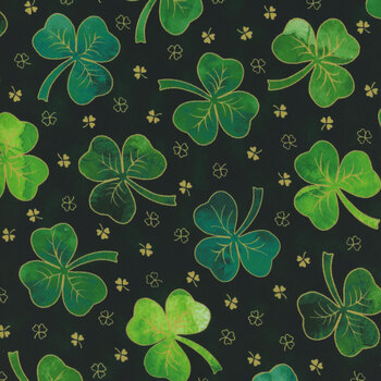 St. Paddy's Cheer 30822-F Forest by QT Fabrics, Image