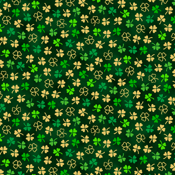 St. Paddy's Cheer 30825-F Forest by Quilting Treasures Fabrics