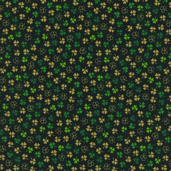 St. Paddy's Cheer 30825-F Forest by QT Fabrics, Image