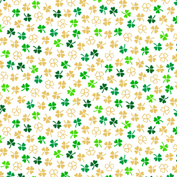 St. Paddy's Cheer 30825-Z White by Quilting Treasures Fabrics