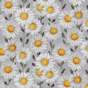 Sweet Bees 1767-90 Gray by Barb Tourtillotte for Henry Glass Fabrics, Image