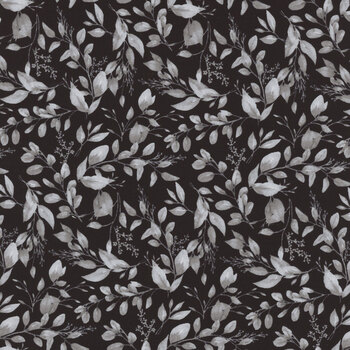 Sweet Bees 1770-99 Black by Barb Tourtillotte for Henry Glass Fabrics, Image