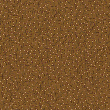 Scrap Basket Favorites 1519-404 Gold by Kim Diehl for Henry Glass Fabrics, Image