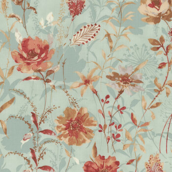 Sandalwood 44380-13 Eucalyptus by 3 Sisters for Moda Fabrics, Image