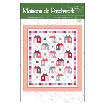 Maisons de Patchwork Quilt Pattern, Image