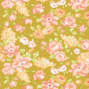 Portofino 35390-17 Pineapple by Fig Tree & Co. for Moda Fabrics, Image