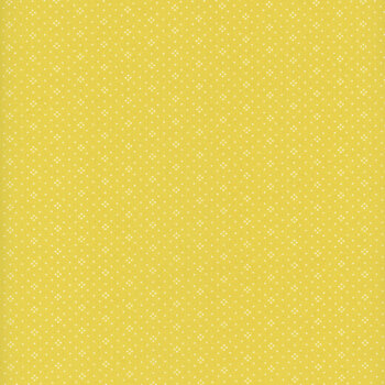 Eyelet 20488-111 Citron by Fig Tree & Co. for Moda Fabrics, Image