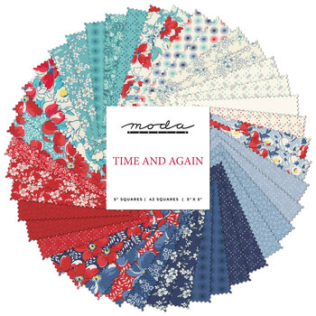 Time And Again  Charm Pack by Linzee Kull McCray for Moda Fabrics, Image