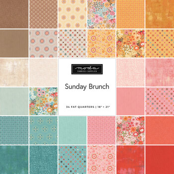 Sunday Brunch  34 FQ Set by BasicGrey for Moda Fabrics, Image