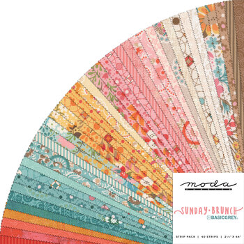 Sunday Brunch  Jelly Roll by BasicGrey for Moda Fabrics - RESERVE, Image