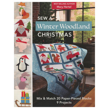 Sew A Winter Woodland Christmas Book, Image