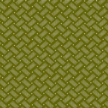 Old Glory 1669-66 Green by Stacy West for Henry Glass Fabrics, Image