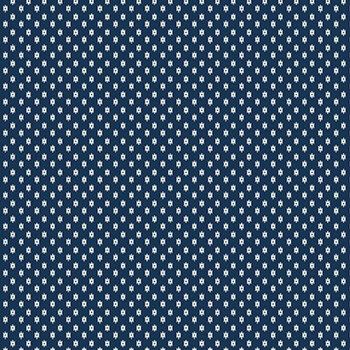 Old Glory 1672-77 Navy by Stacy West for Henry Glass Fabrics, Image