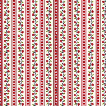 Old Glory 1675-88 Red by Stacy West for Henry Glass Fabrics, Image