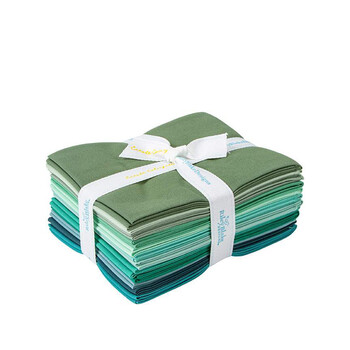 Confetti Cottons  12 FQ Set - Mint by Riley Blake Designs, Image