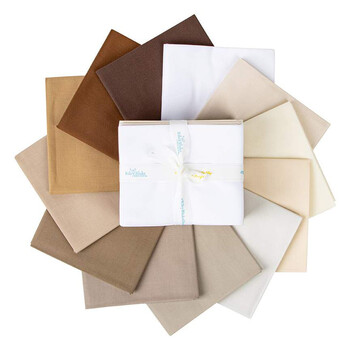 Confetti Cottons  12 FQ Set - Neutral by Riley Blake Designs, Image