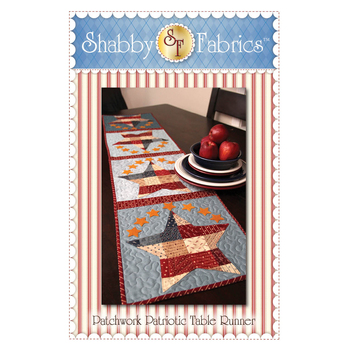 Patchwork Patriotic Table Runner Pattern