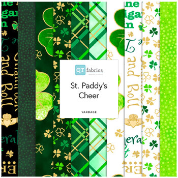 St. Paddy's Cheer  Yardage by Quilting Treasures Fabrics