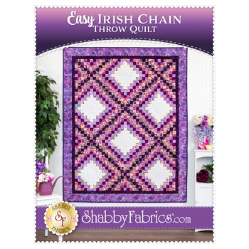 Easy Irish Chain Throw Quilt Pattern, Image