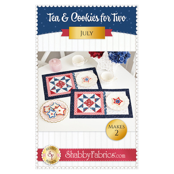 Tea & Cookies for Two - July Pattern, Image