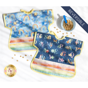  Ultimate Toddler Bib Kit - Love and Learning - Rainbows, Image