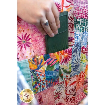  Jelly Roll Tote with Pockets Kit - Coming Up Roses, Image