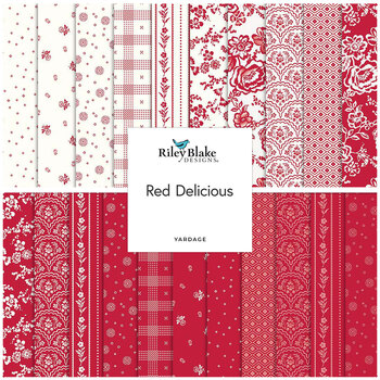 Red Delicious  Yardage by Riley Blake Designs, Image