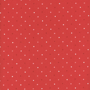 Magic Dot 5230-32 Strawberry by Lella Boutique for Moda Fabrics, Image