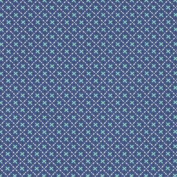 Bee Plaids C12028-DENIM by Lori Holt for Riley Blake Designs, Image