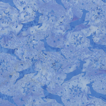 Snowed In 122327510 Blue Sky by Island Batik, Image