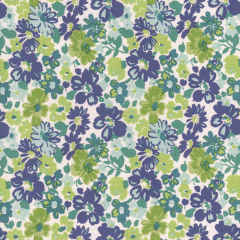 Bee Vintage C13070-BLUE by Lori Holt for Riley Blake Designs, Image