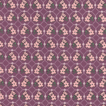 Bee Vintage C13079-PLUM by Lori Holt for Riley Blake Designs, Image