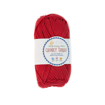 Chunky Thread - Red STCT-8525 by Lori Holt, Image