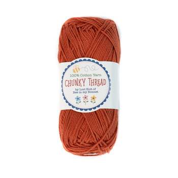 Chunky Thread - Terracotta STCT-25449 by Lori Holt, Image