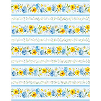 Bees & Blooms 89281-415 Multi by Danhui Nai for Wilmington Prints, Image