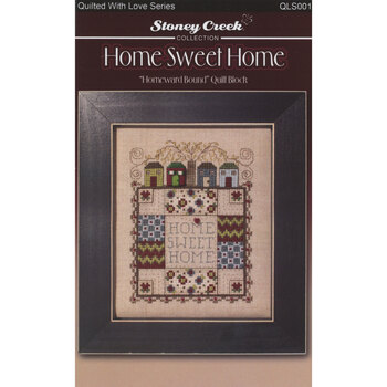 Quilted With Love - Home Sweet Home Cross Stitch Pattern, Image