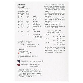 Quilted With Love - Simplify Cross Stitch Pattern, Image