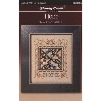 Quilted With Love - Hope Cross Stitch Pattern, Image