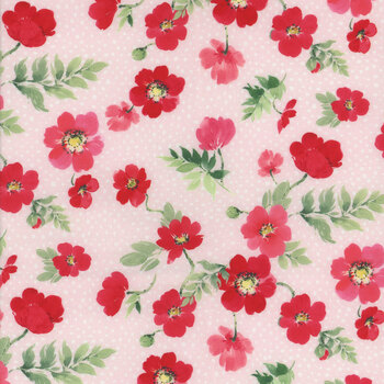 Berry Sweet Y4352-41 Light Pink by Heatherlee Chan for Clothworks, Image