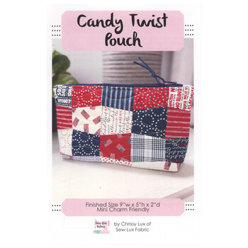 Candy Twist Pouch Pattern, Image