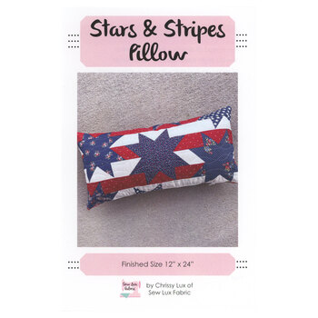 Stars & Stripes Pillow Pattern, Image