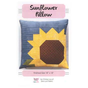 Sunflower Pillow Pattern, Image