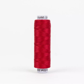 Konfetti Thread KT302 Christmas Red - 219yd, Image