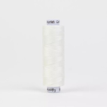 Konfetti Thread KT101 Soft White - 219yd