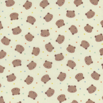 Honey Bear KIDZ-CD3489 CREAM by Timeless Treasures Fabrics, Image