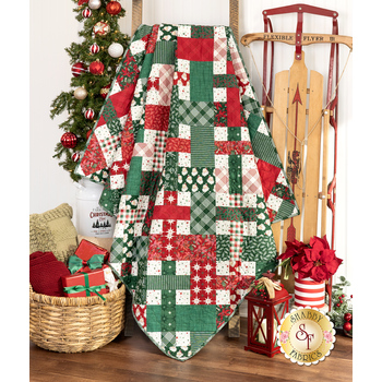  Picnic Quilt Kit - Merry Little Christmas, Image