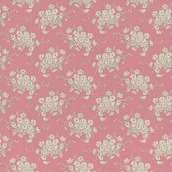 Sunday Brunch  TIL100591 White Flower Pink by Tilda, Image